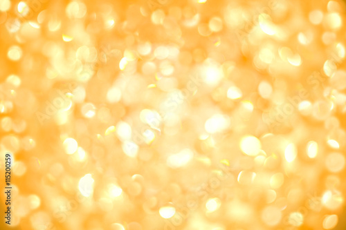 Abstract golden blurred background 