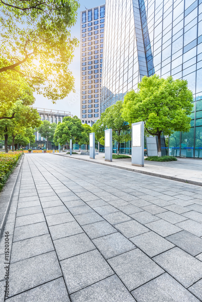 modern building entrance,blue toned image. modern building entrance,blue toned image.