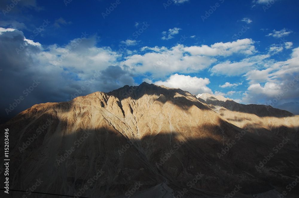 Barren mountains of Ladakh