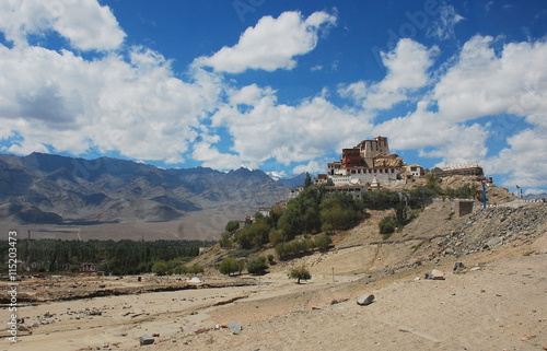 Buddhist Monastery in Ladhak photo