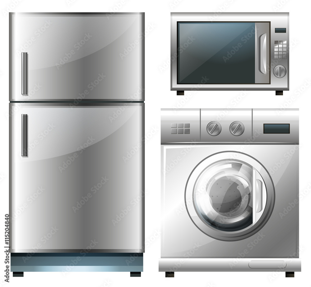 Fototapeta premium Electronic equipment in modern design