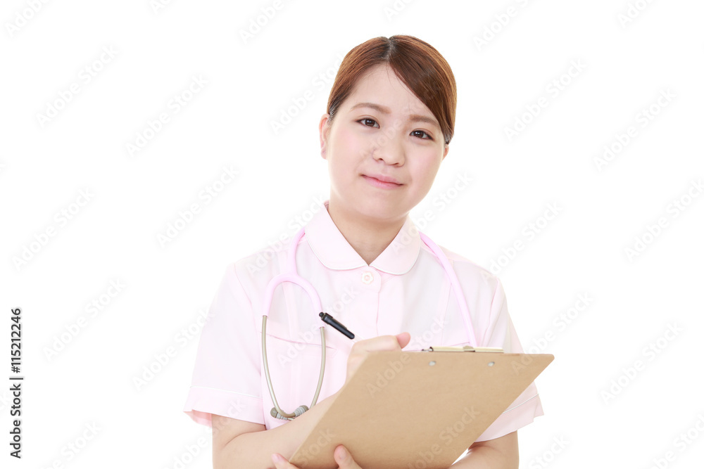 笑顔の看護師 笑顔の看護師