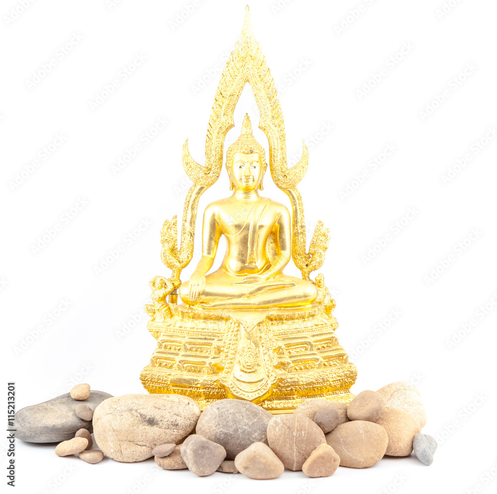 Fototapeta premium Buddha whit stones