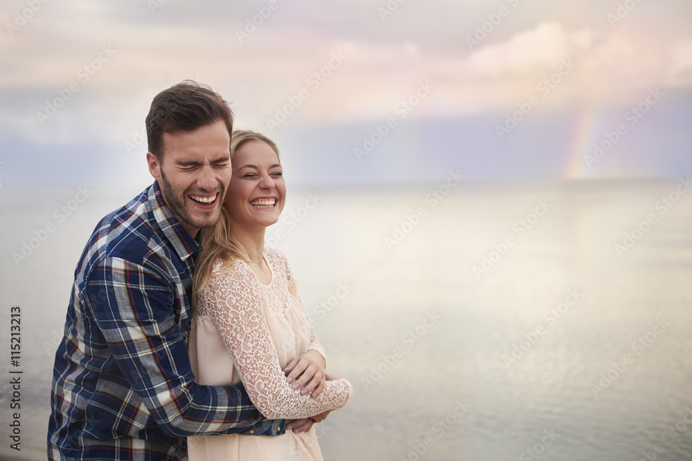 Fototapeta premium Love and having fun with loving person