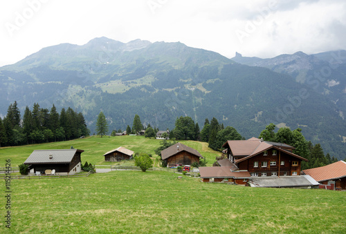 Beautiful landscape taken from cog railway near Lauterbrunnen, S © Dr Ajay Kumar Singh