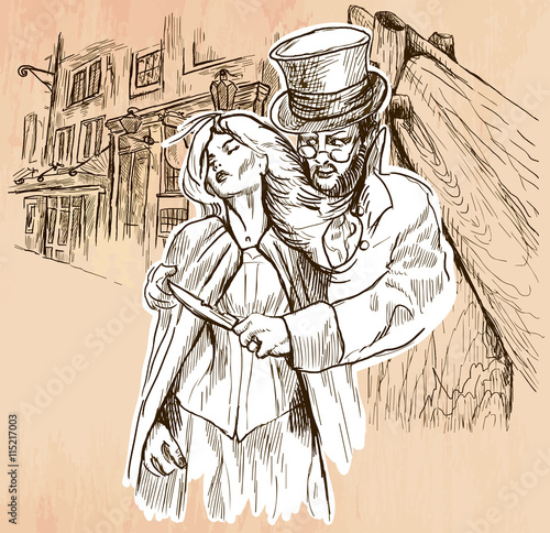 Jack the Ripper - An hand drawn vector photo