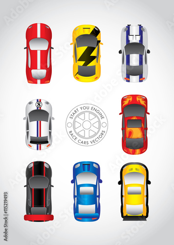 race cars