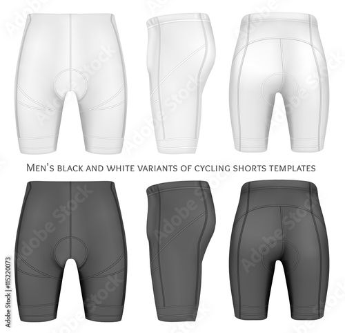 Cycling shorts for men. photo