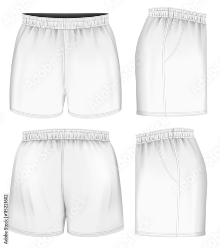 Rugby vector shorts