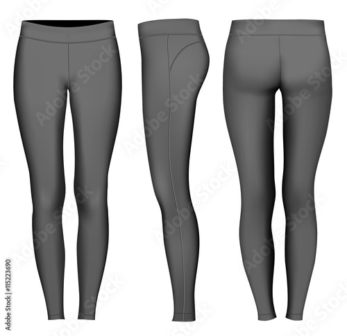 Women full length tights.