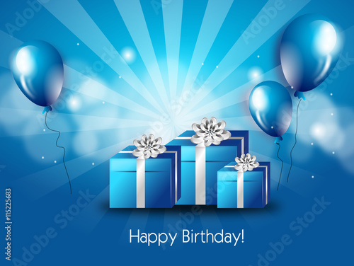 Photography Happy birthday greeting card