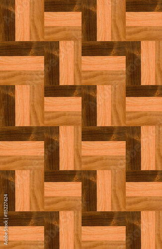 Wooden floor design