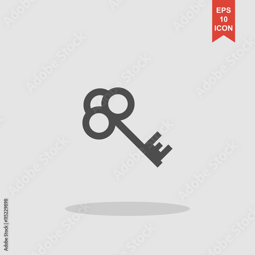 Key vector icon