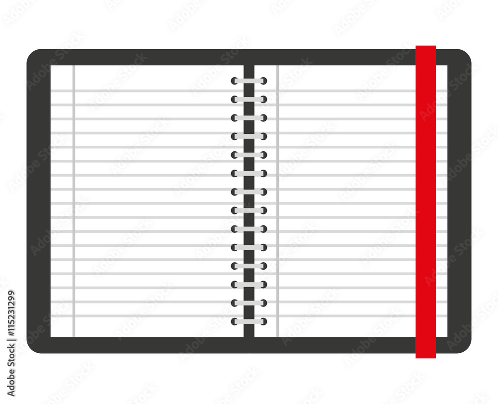 notebook isolated icon design notebook isolated icon design