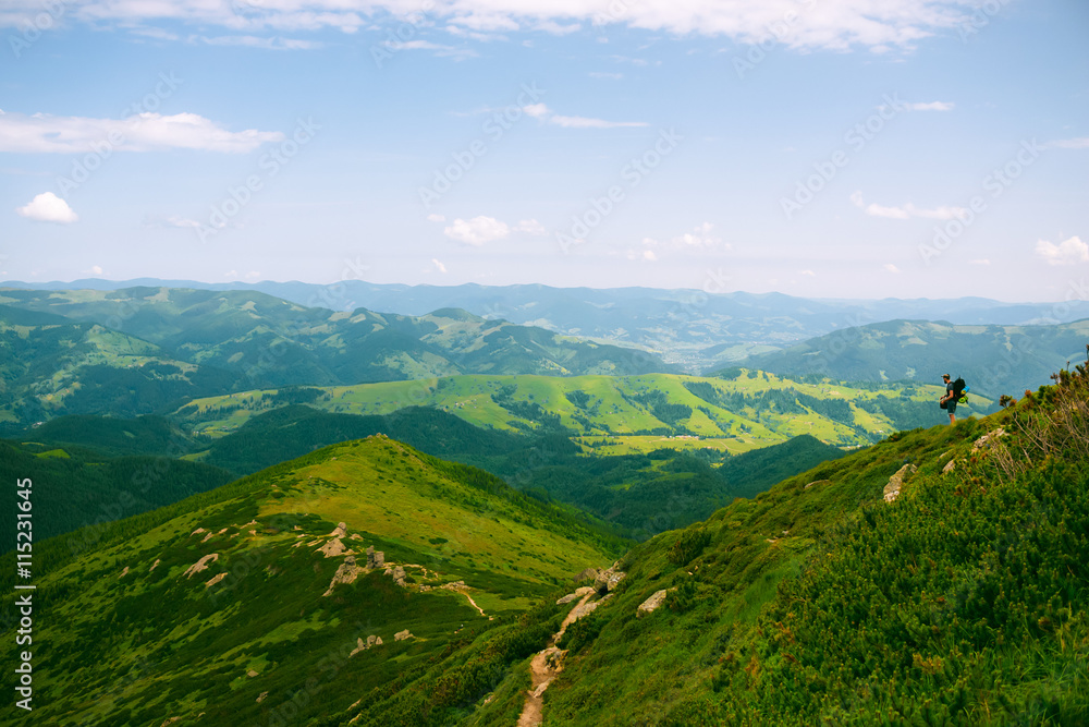Fototapeta premium Carpathian's landscape