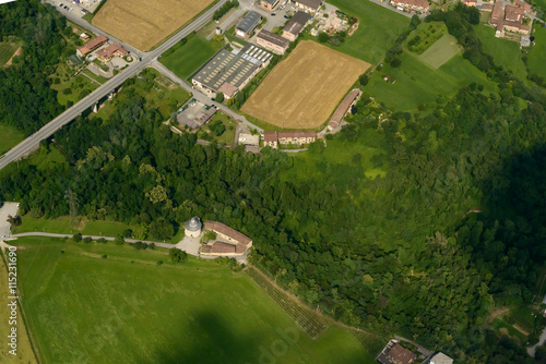 St. Omobono church from above, Italy photo