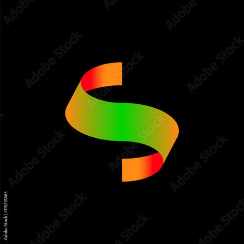 Letter S logo icon design t...