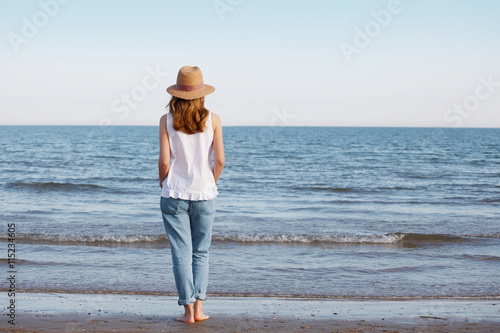 Woman on the beach © sepy