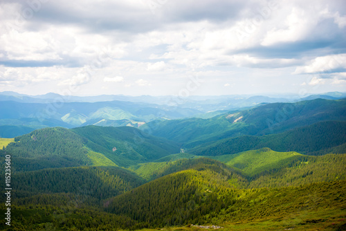 Fototapeta Naklejka Na Ścianę i Meble -  Carpathian's landscape


