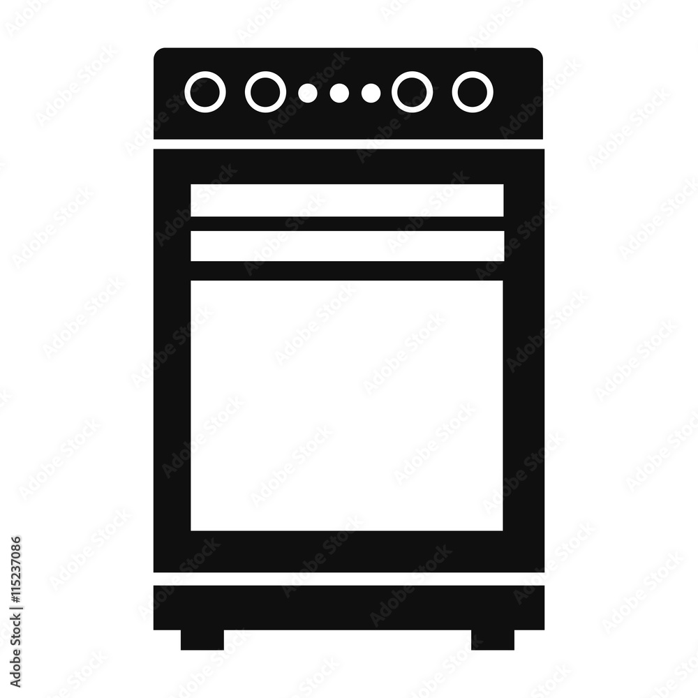 oven pictogram icon Stock Vector | Adobe Stock
