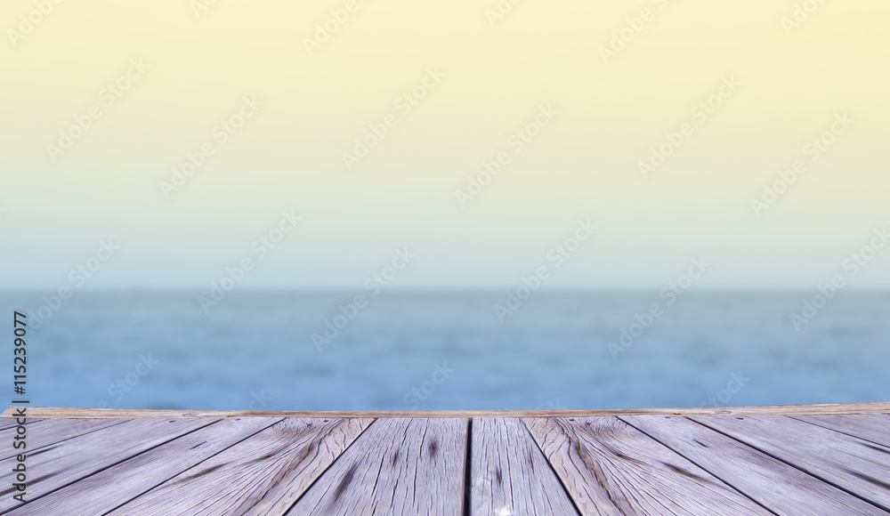 Fototapeta premium Skyline and the sea