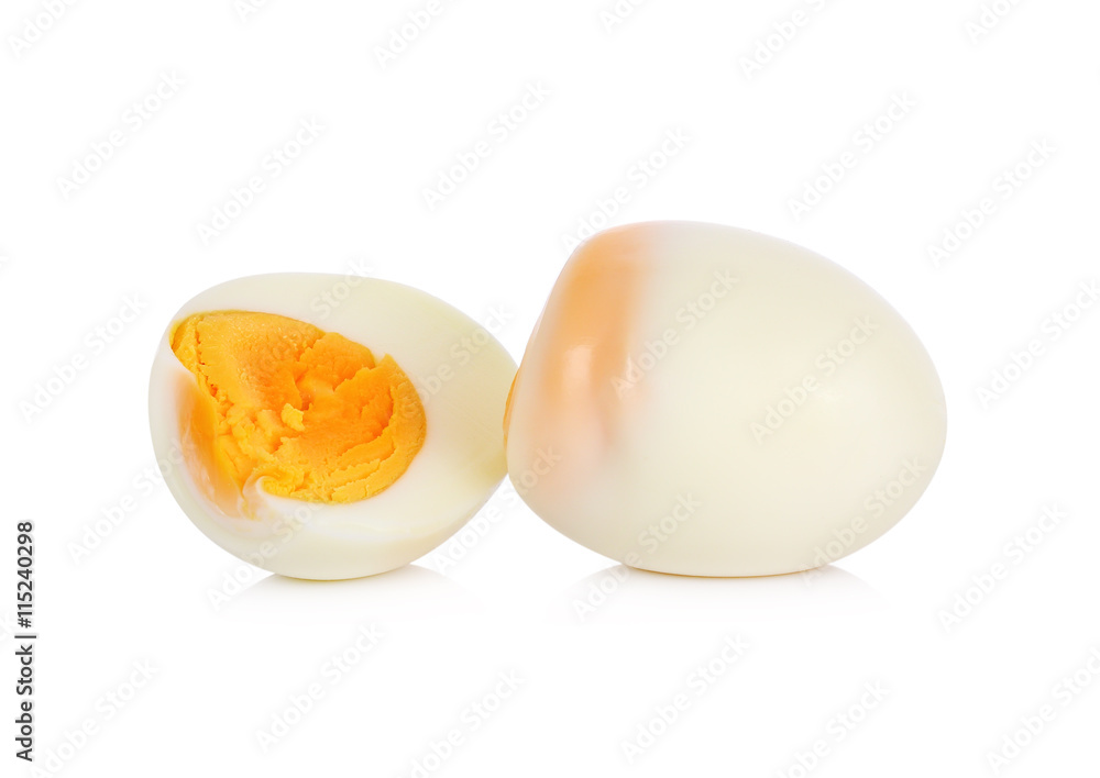 boiled egg isolated on white background boiled egg isolated on white background