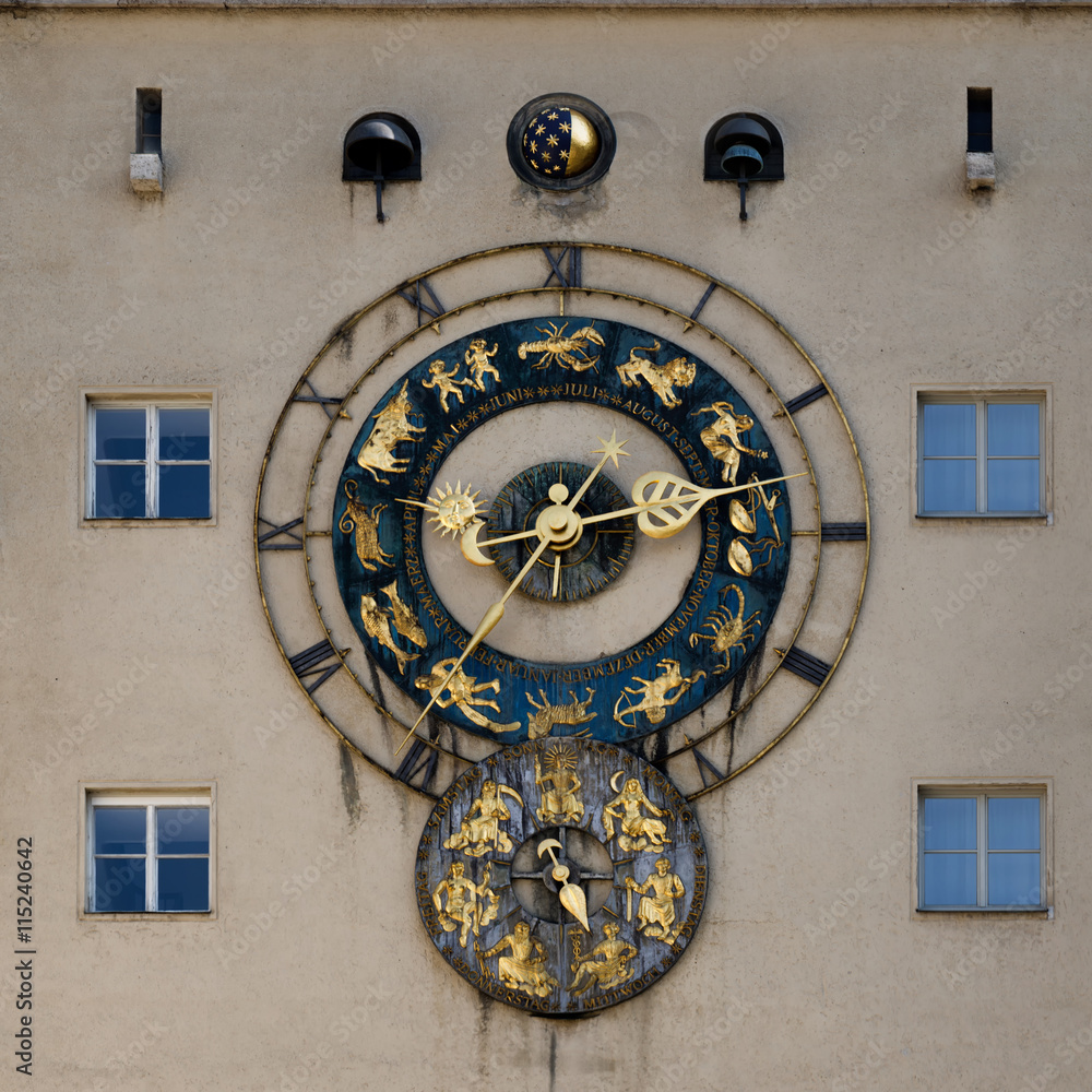 Astronomische Uhr Deutsches Museum Museumsinsel München Astronomische Uhr Deutsches Museum Museumsinsel München