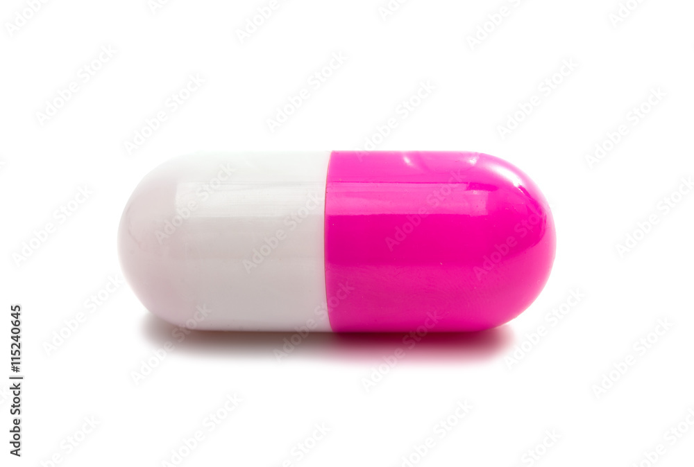 Pill isolated