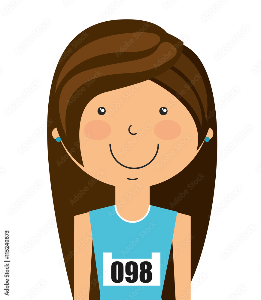 player avatar isolated icon design player avatar isolated icon design
