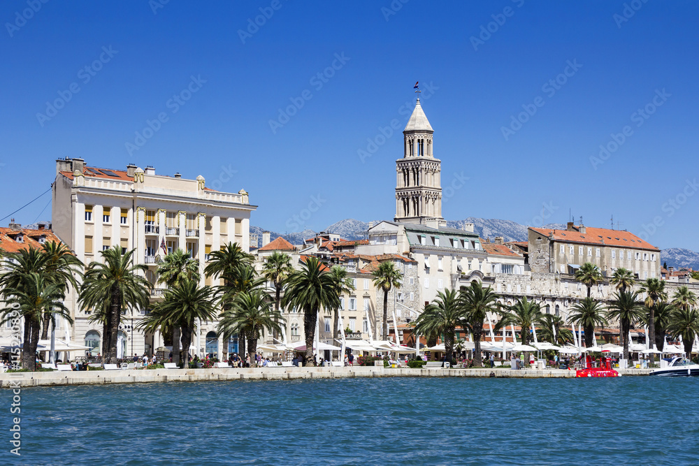 Panoramic view of Split Croatia