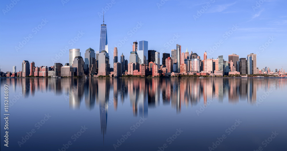Fototapeta premium Nowy Jork i jego refleksje