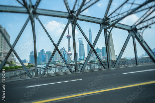 Waibaidu Bridge(Garden Bridge),shanghai china © kalafoto