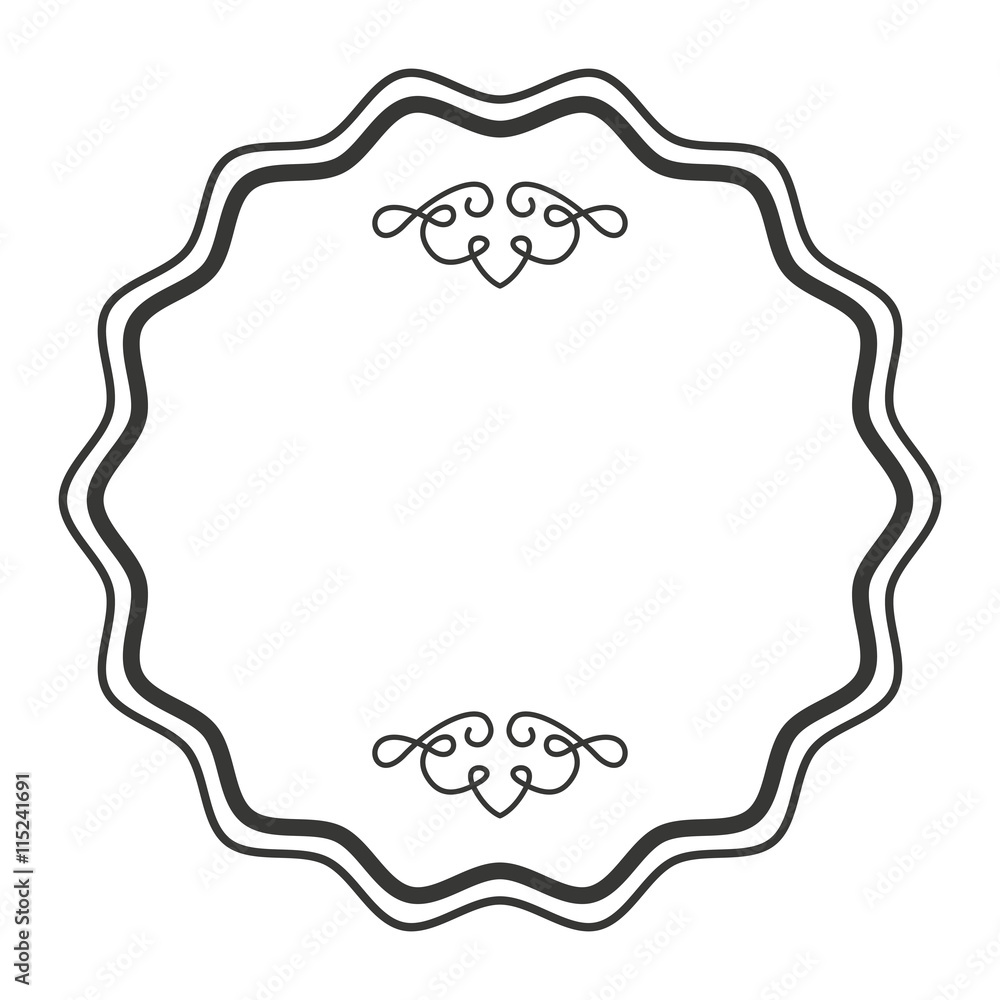 victorian frame isolated icon design victorian frame isolated icon design
