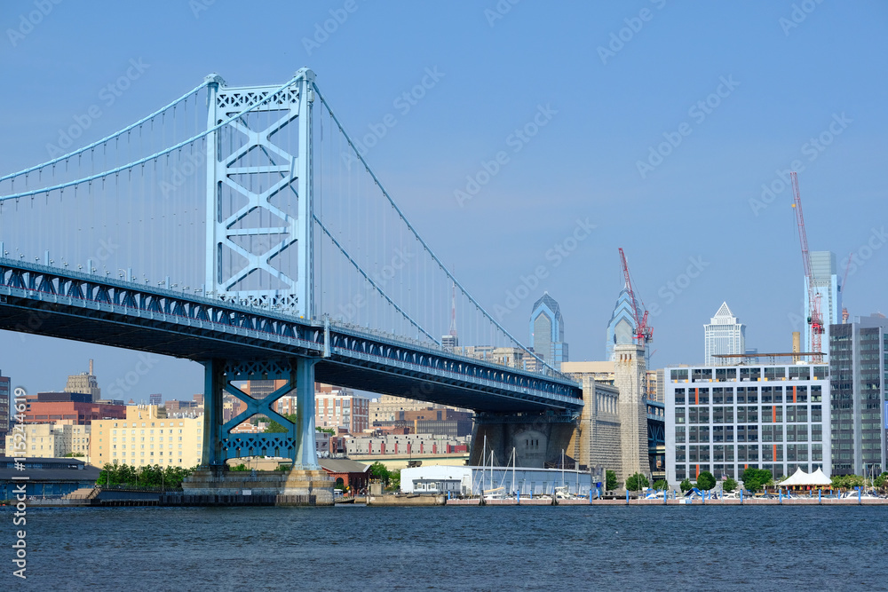 Fototapeta premium Skyline of Philadelphia