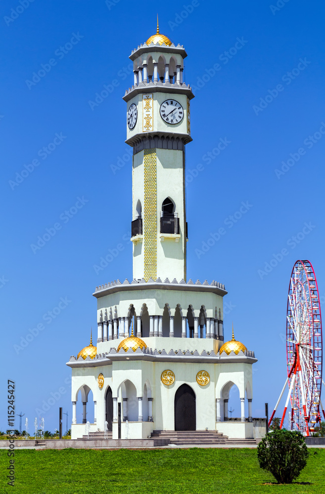 Chacha Tower. The tower height of 25 meters