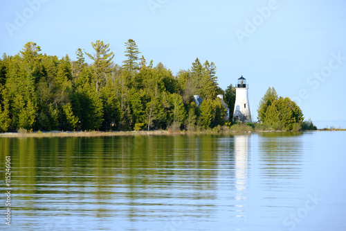 Old Presque Isle Lighthouse, built in 1840