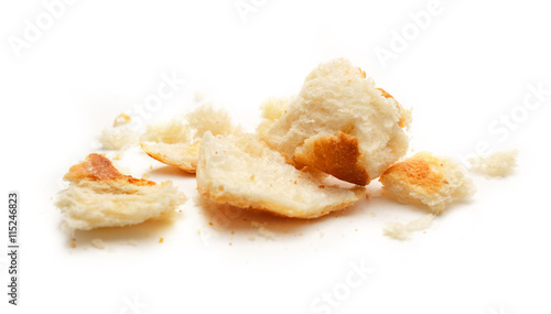Canvas Print Dried bread crumbs