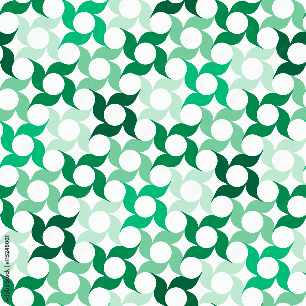 Geometric Pinwheel Pattern Geometric Pinwheel Pattern