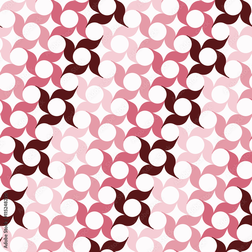 Geometric Pinwheel Pattern Geometric Pinwheel Pattern