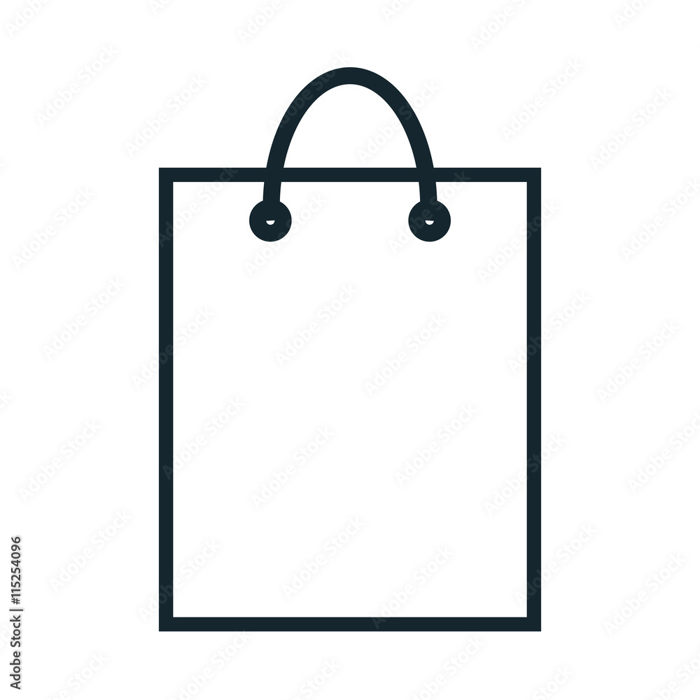 Shopping isolated flat icon in black and white icon, vector illustration. Shopping isolated flat icon in black and white icon, vector illustration.