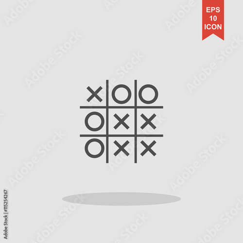 Tic tac toe game - EPS10