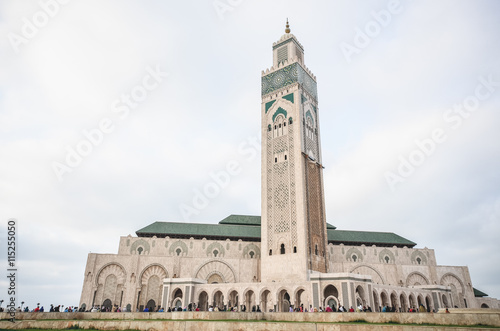 The Hassan II Mosque in Casablanca, Morocco
