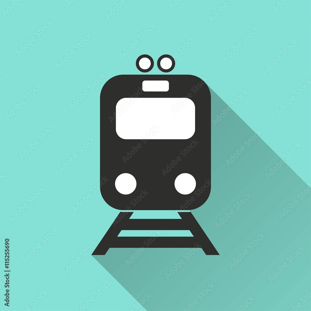 Metro vector icon. Metro vector icon.