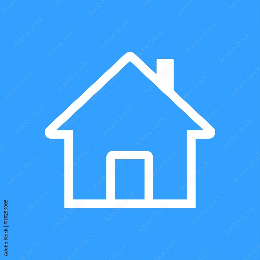 Home - vector icon. Home - vector icon.
