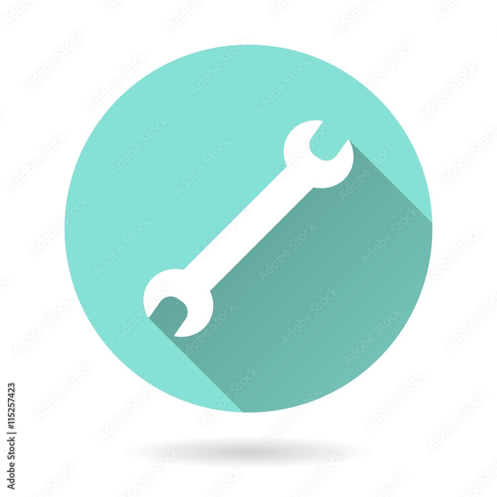 Wrench - vector icon. Wrench - vector icon.