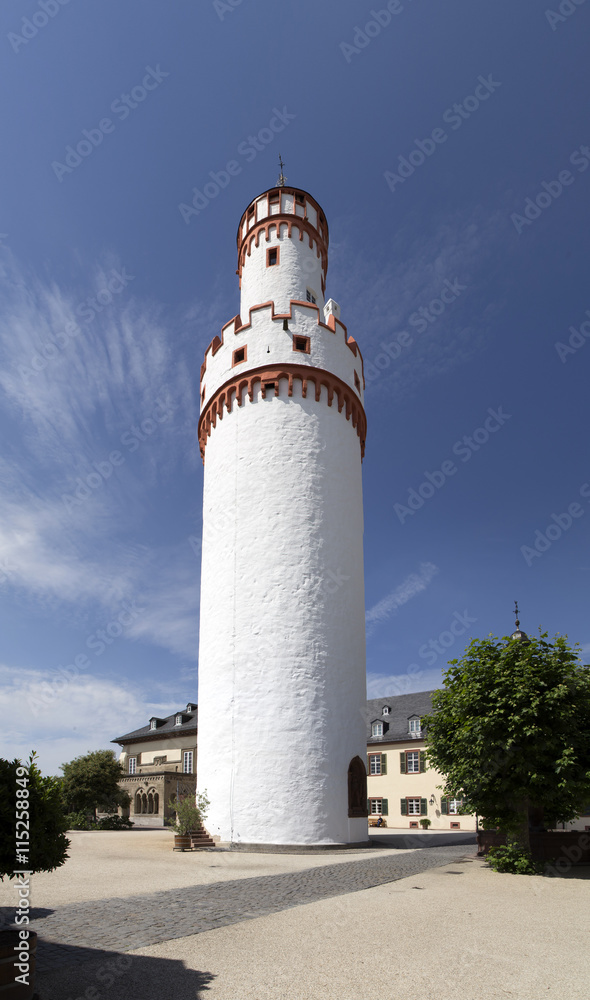   tower of the castle in Bad Homburg, original location for the
