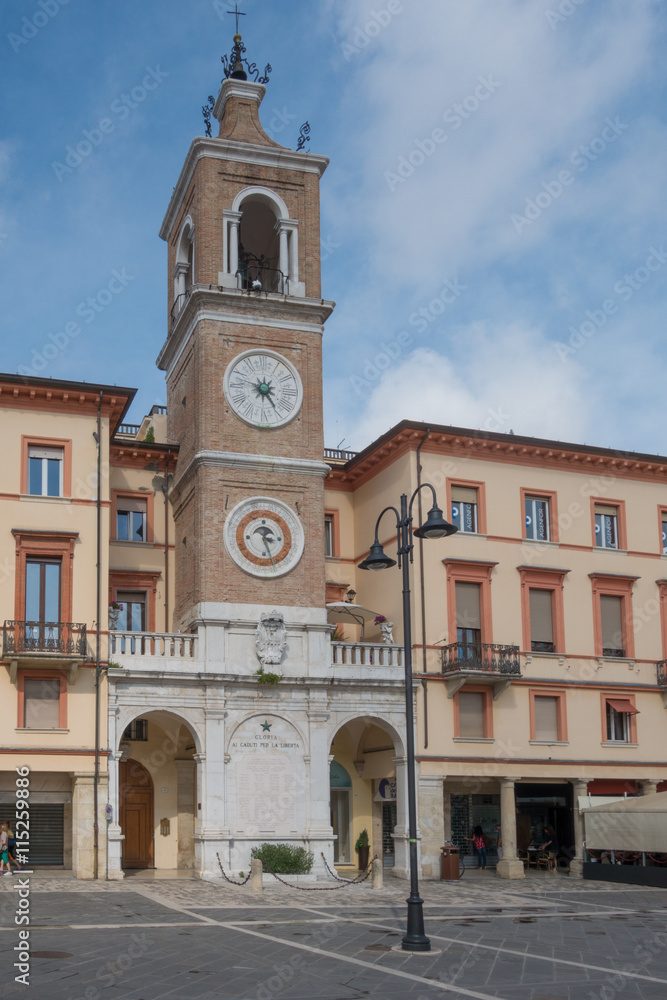 Piazza Tre Martiri Rimini Emilia Romagna