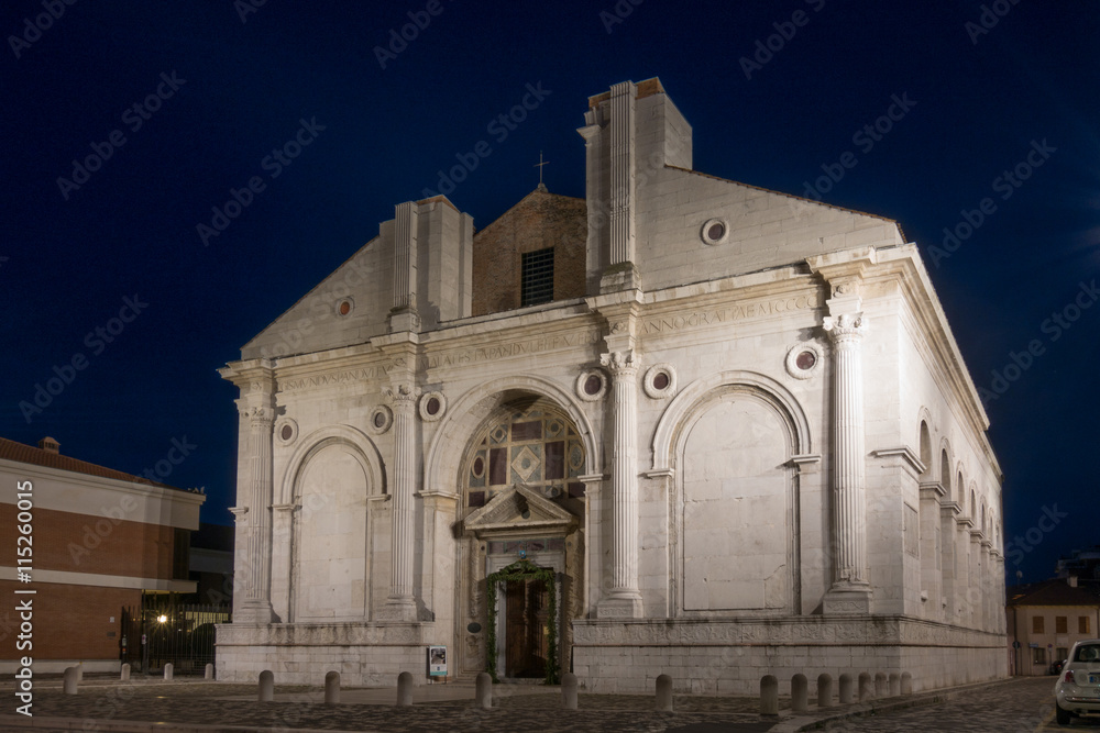Obraz premium Malatesta Tempel Rimini Emilia Romagna