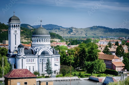 Sighisoara in Romania,Transylvania - September 2014