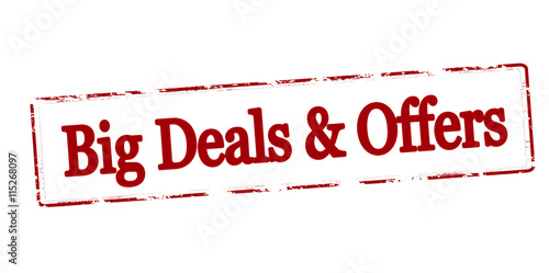 Big deals and offers